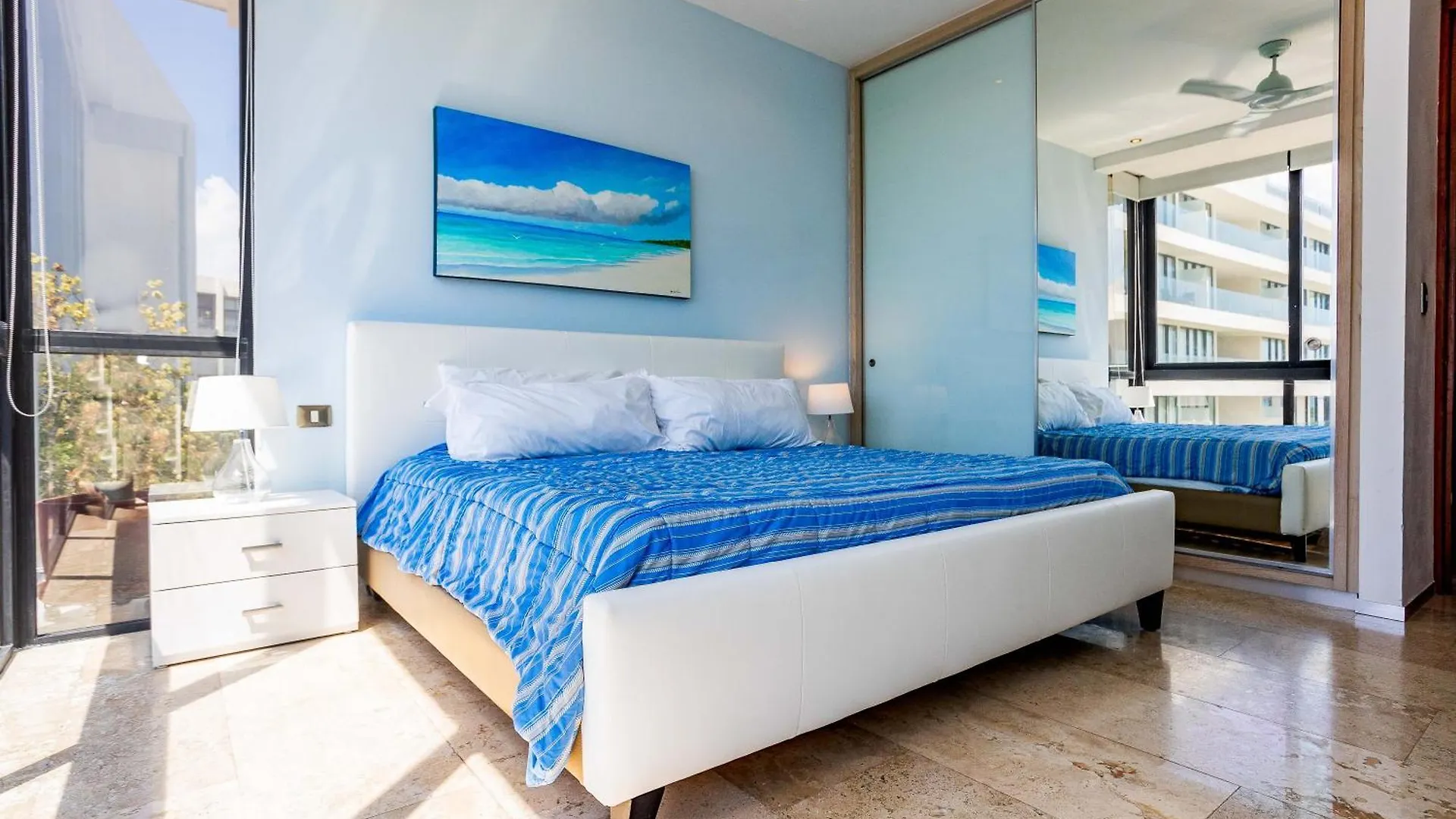 Beautiful 2Bd 2Bth, Ocean Views Apartment Playa del Carmen Mexico